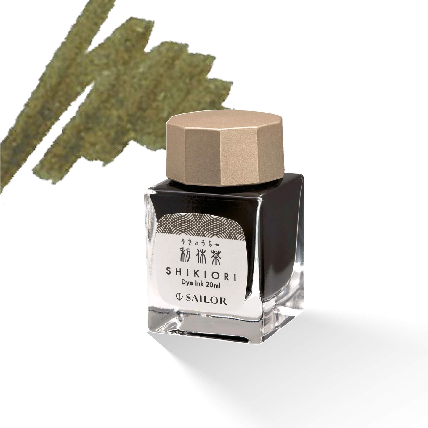 Sailor Shikiori Rikyucha Ink 20ml Bottle - Bottled Ink