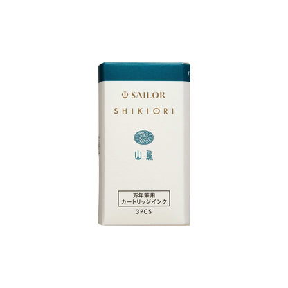 Sailor Shikiori Yamadori Fountain Pen Ink Cartridge - Ink Cartridge