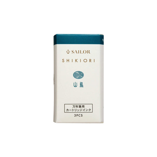 Sailor Shikiori Yamadori Fountain Pen Ink Cartridge - Ink Cartridge