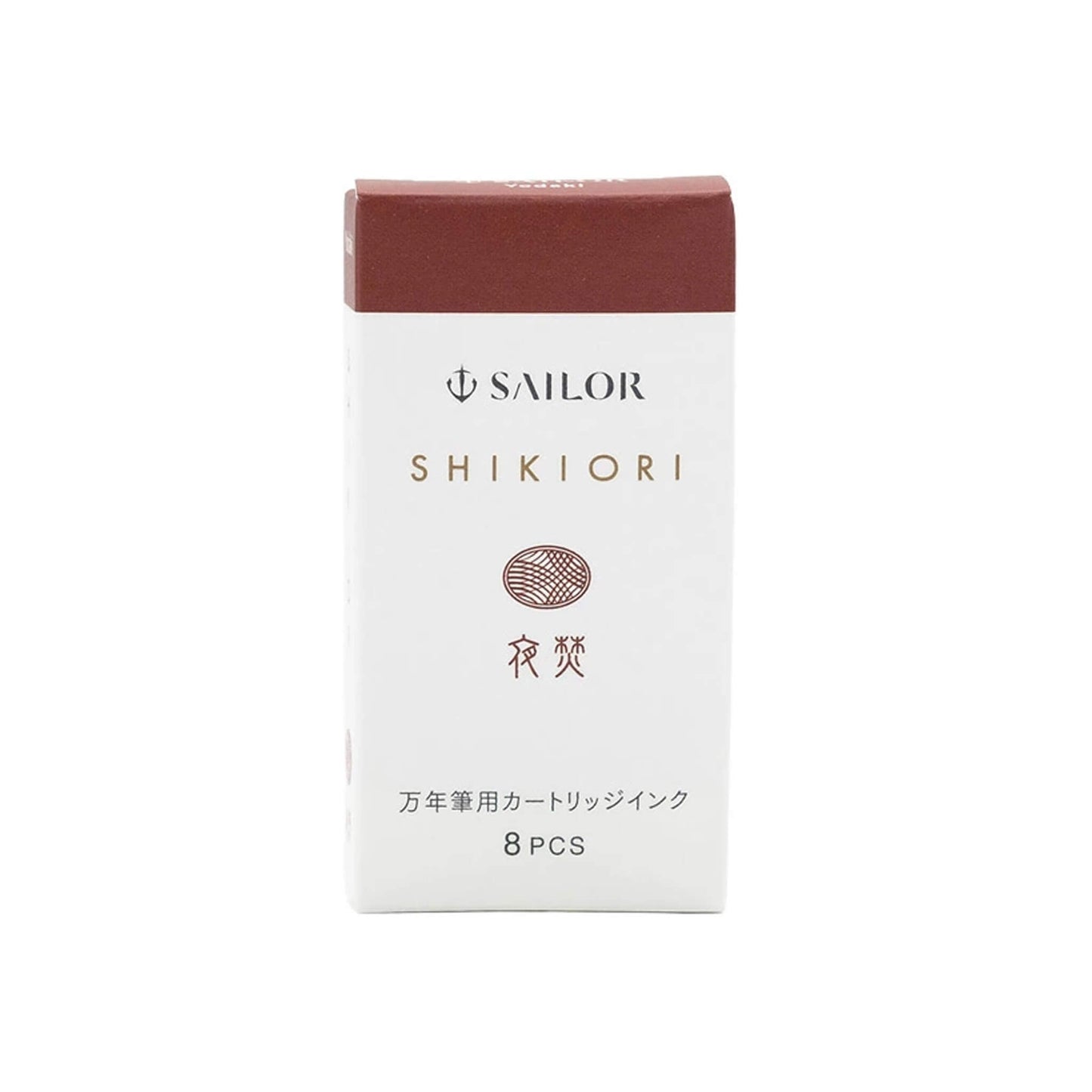 Sailor Shikiori Yodaki Fountain Pen Ink Cartridge - 8 - pcs in Paper Box (New Packing) - Ink Cartridge