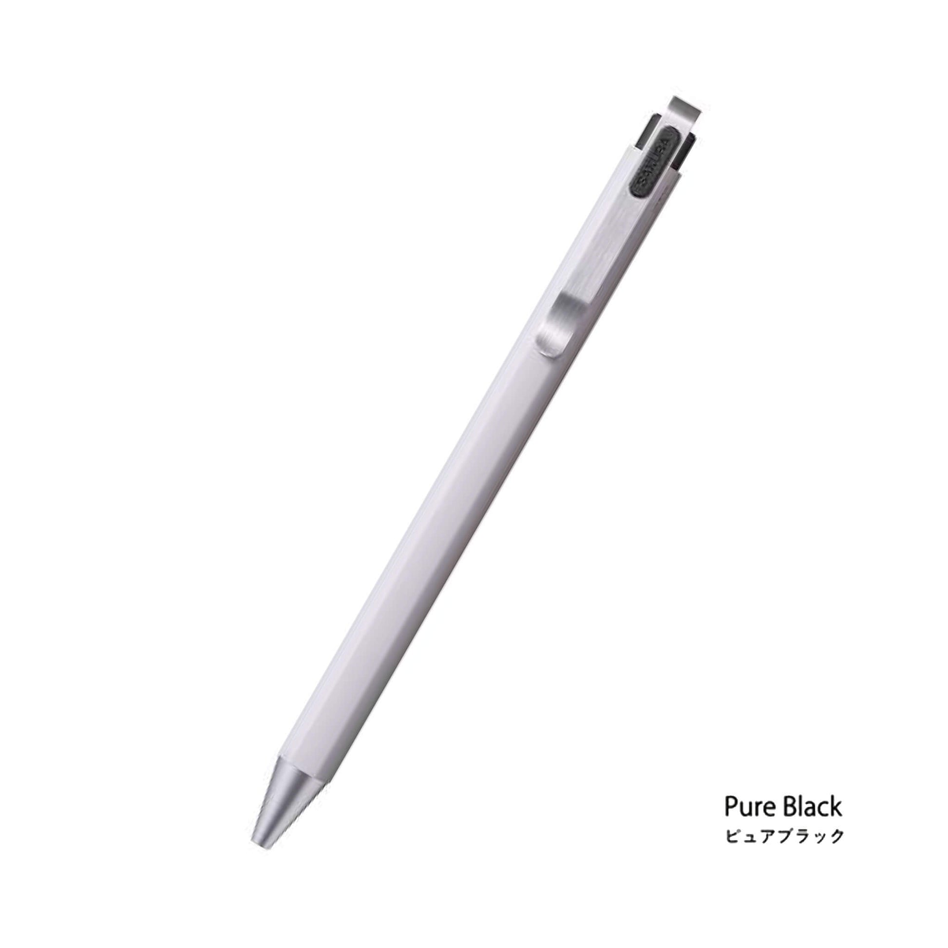 Sakura Ballsign iD Gel Pen 0.4mm - Pure Black (Black) - Gel & Rollerball Pens