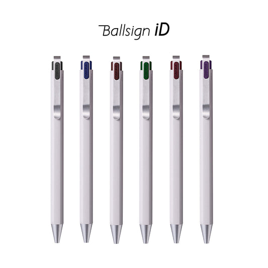 Sakura Ballsign iD Gel Pen 0.4mm - Pure Black (Black) - Gel & Rollerball Pens