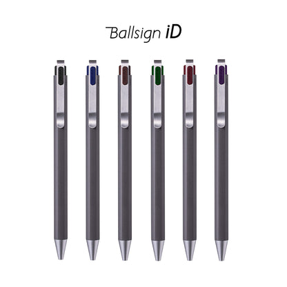 Sakura Ballsign iD Gel Pen 0.5mm - Pure Black (Black) - Gel & Rollerball Pens