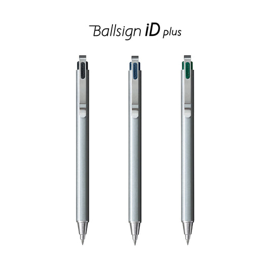 Sakura Ballsign iD Plus Gel Pen 0.4mm - Pure Black (Black) - Gel & Rollerball Pens