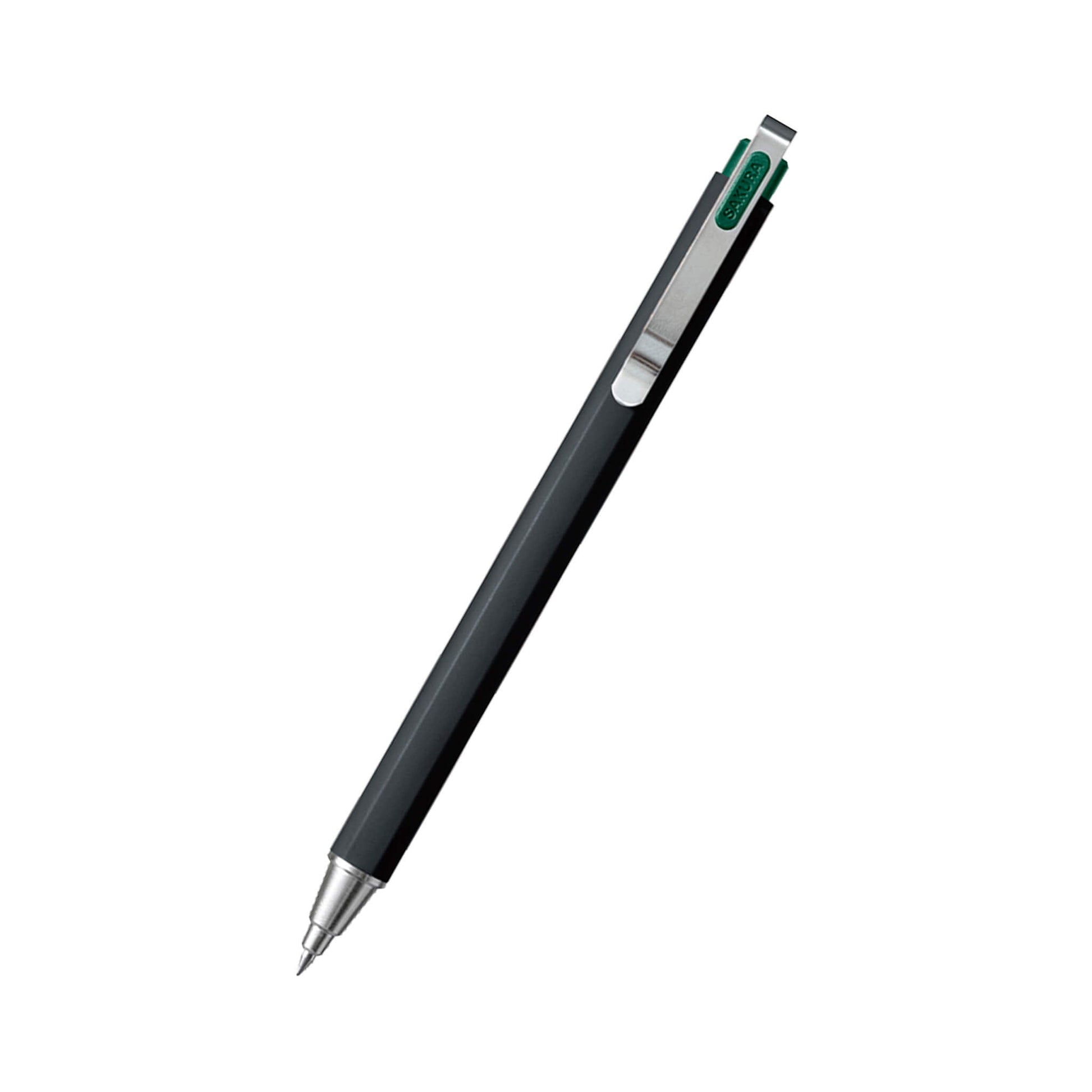 Sakura Ballsign iD Plus Gel Pen 0.5mm - Forest Black (Green Black) - Gel & Rollerball Pens