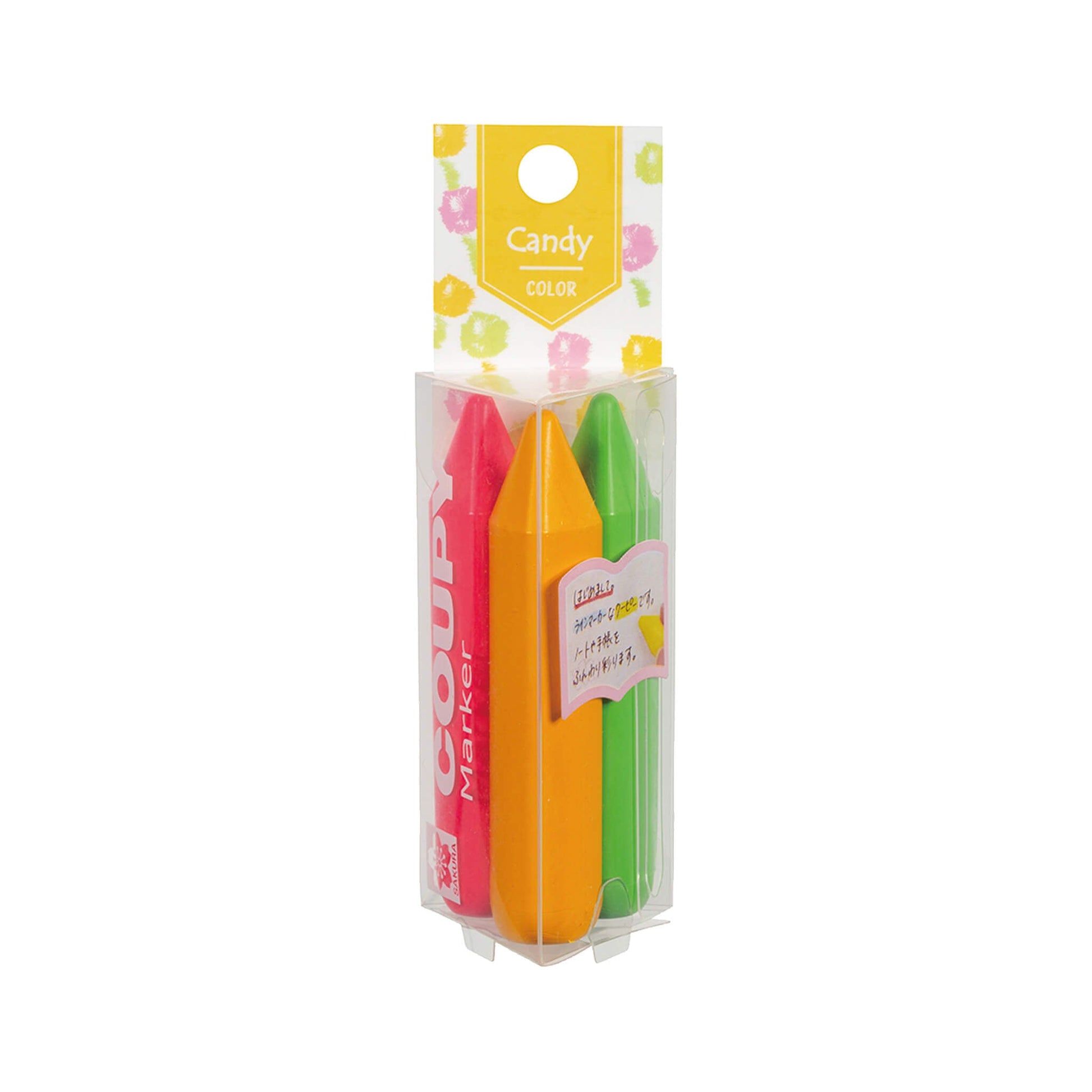 Sakura Coupy Marker 3 - Color Set - Candy - Colored Pencils