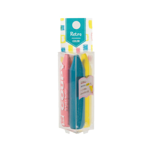 Sakura Coupy Marker 3 - Color Set - Retro - Colored Pencils