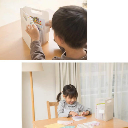 Sakura Komagoma Small Items Organizer File - White - Accordion File Organizers