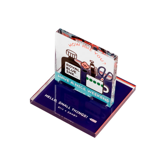 SANBY × Eric Small Things Acrylic Stand Stamp - Ink - Rubber Stamps