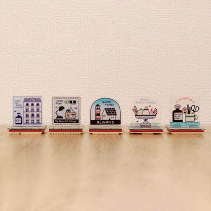 SANBY × Eric Small Things Acrylic Stand Stamp - Ink - Rubber Stamps