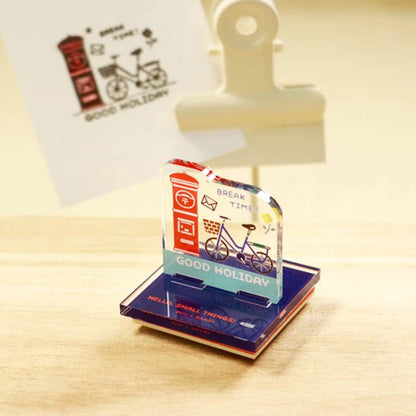 SANBY × Eric Small Things Acrylic Stand Stamp - Post - Rubber Stamps