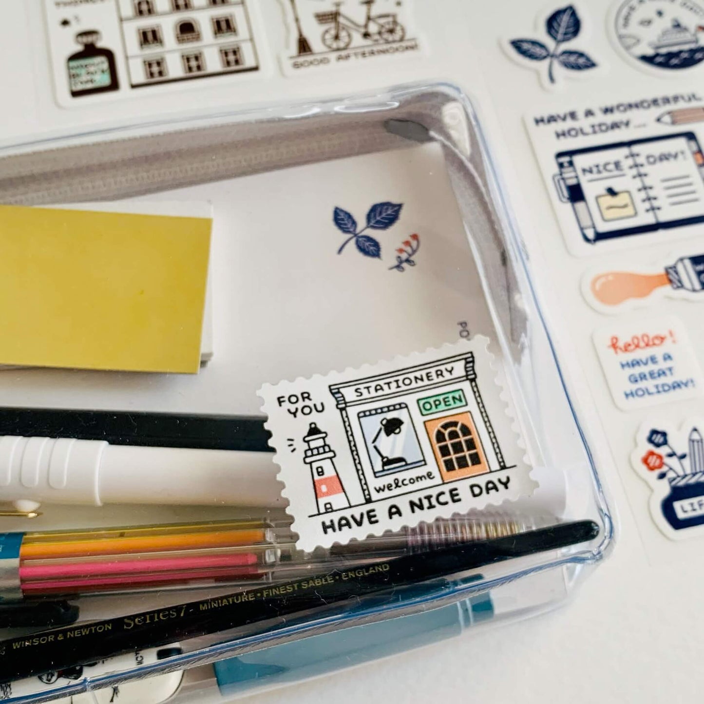 SANBY × Eric Small Things Multi - Sticker - Good Time - Sticker Sheets