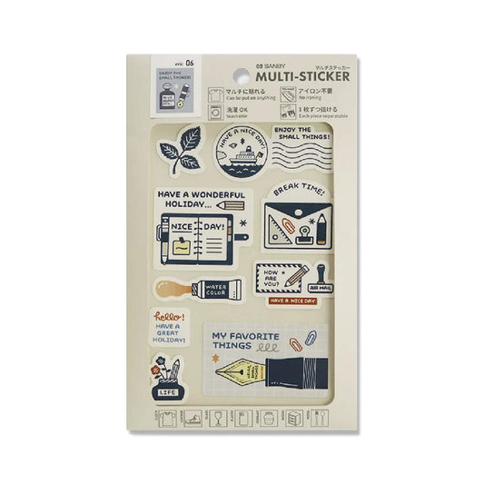 SANBY × Eric Small Things Multi - Sticker - Good Time - Sticker Sheets