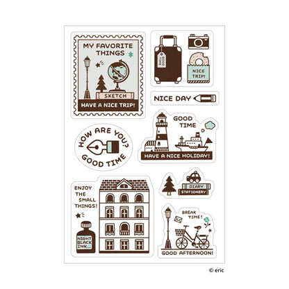 SANBY × Eric Small Things Multi - Sticker - Have Fun! - Sticker Sheets