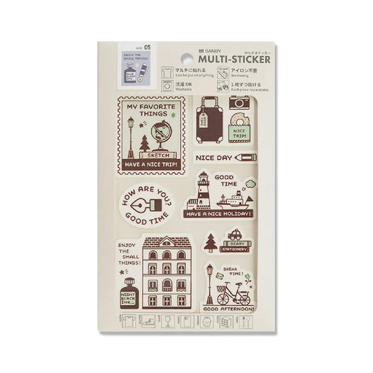 SANBY × Eric Small Things Multi - Sticker - Have Fun! - Sticker Sheets