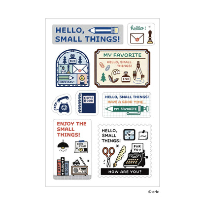 SANBY × Eric Small Things Multi - Sticker - My Desk - Sticker Sheets
