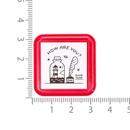 SANBY × Eric Small Things Pre - inked Stamp - Bottle - Pre - inked Stamps