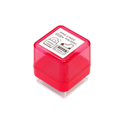 SANBY × Eric Small Things Pre - inked Stamp - Nice Holiday - Pre - inked Stamps