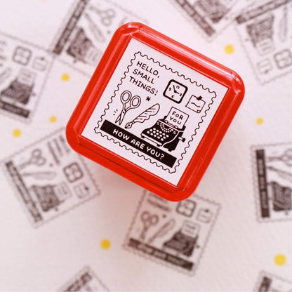 SANBY × Eric Small Things Pre - inked Stamp - Postal Stamp - Pre - inked Stamps