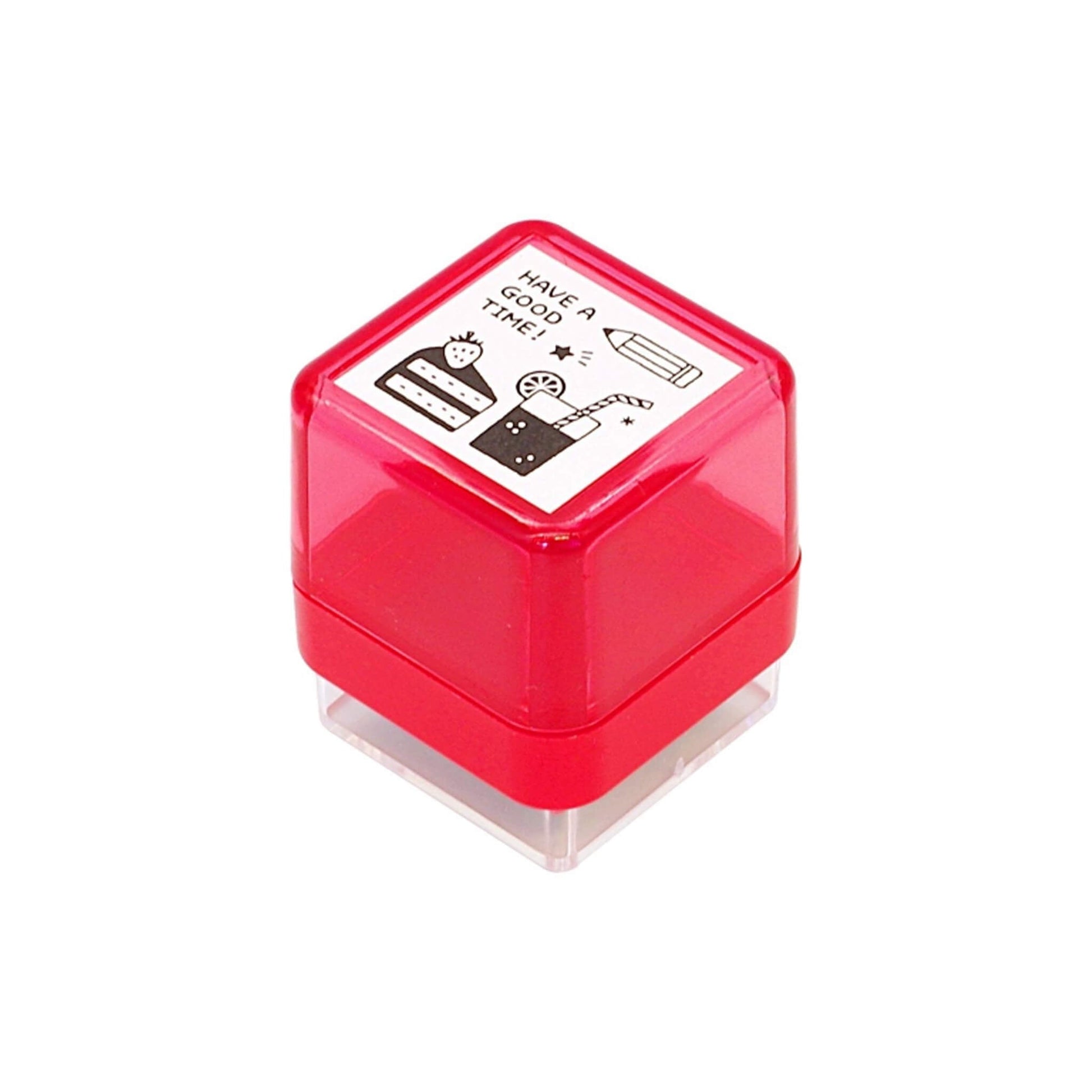 SANBY × Eric Small Things Pre - inked Stamp - Tea Time - Pre - inked Stamps
