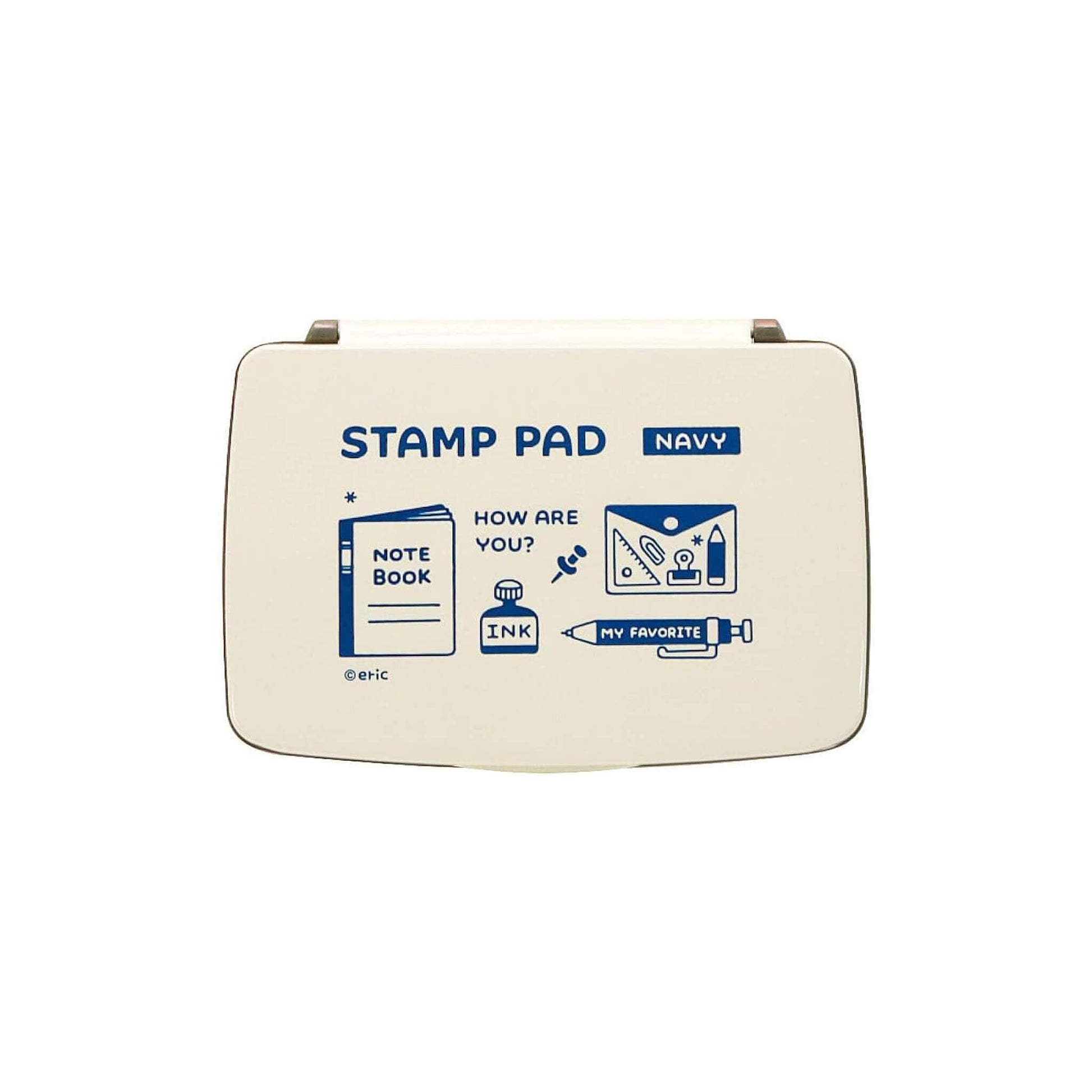SANBY × Eric Small Things Stamp Pad - Navy - Stamp Ink Pads