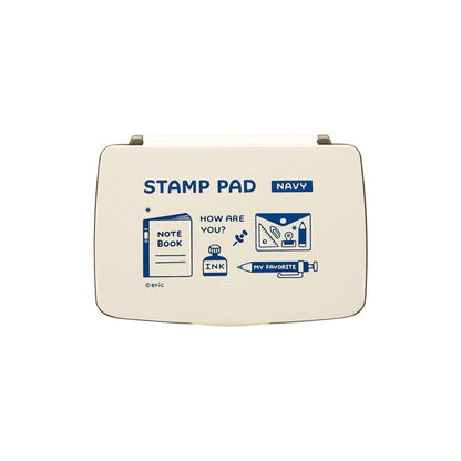 SANBY × Eric Small Things Stamp Pad - Navy - Stamp Ink Pads
