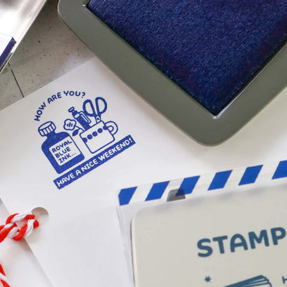 SANBY × Eric Small Things Stamp Pad - Navy - Stamp Ink Pads
