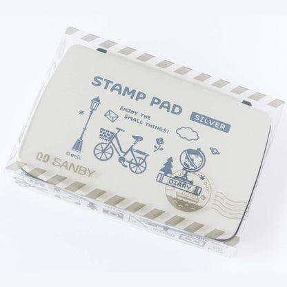 SANBY × Eric Small Things Stamp Pad - Sliver - Stamp Ink Pads