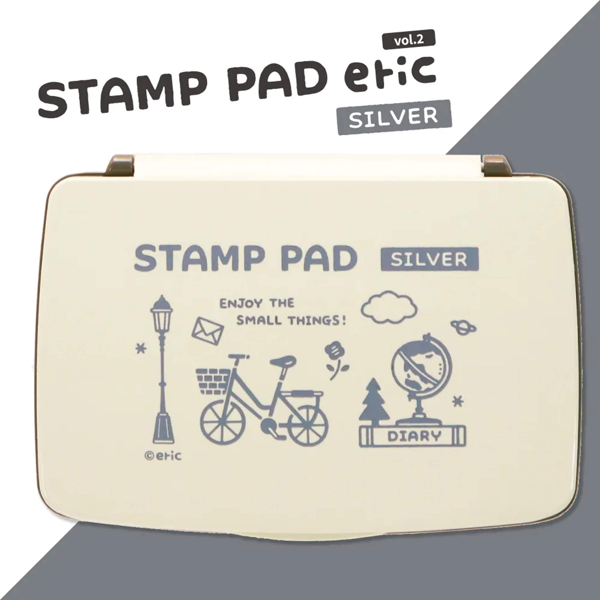 SANBY × Eric Small Things Stamp Pad - Sliver - Stamp Ink Pads