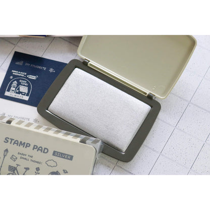 SANBY × Eric Small Things Stamp Pad - Sliver - Stamp Ink Pads