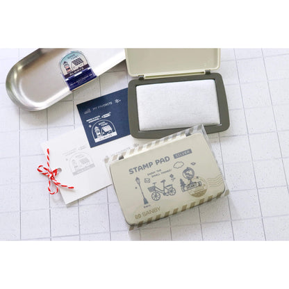 SANBY × Eric Small Things Stamp Pad - Sliver - Stamp Ink Pads