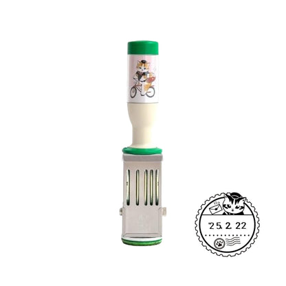 SANBY × Mofusand Rotating Date Stamp Limited M Size Delivery Cat Pattern - Rotary Stamps