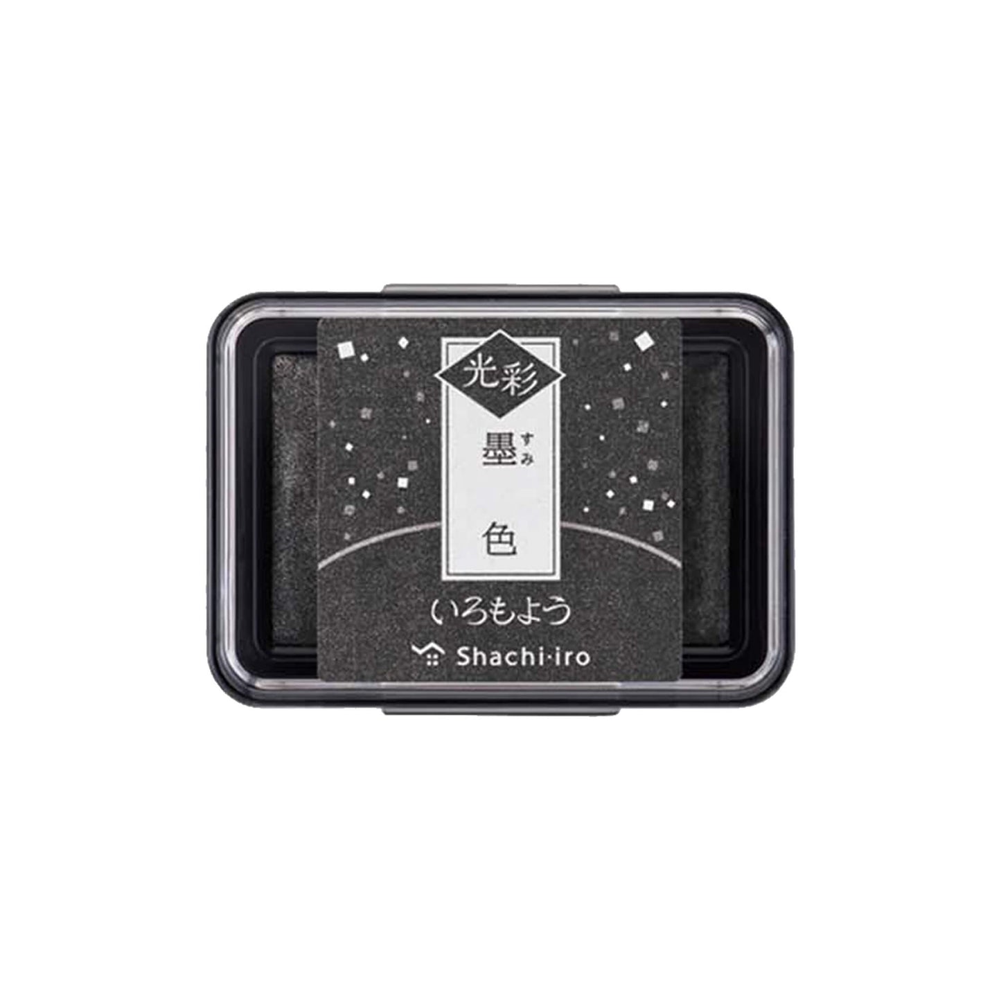 Shachihata Shachi - iro Iromoyo Kosai Ink Pad - Black - Stamp Ink Pads