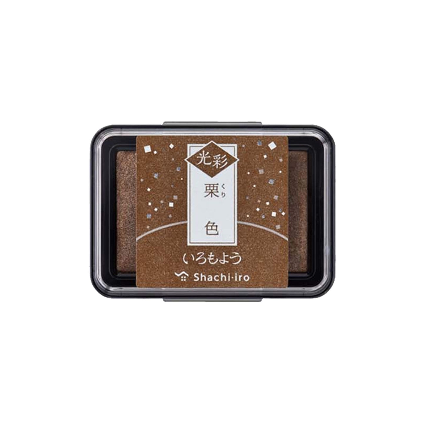 Shachihata Shachi - iro Iromoyo Kosai Ink Pad - Chestnut - Stamp Ink Pads