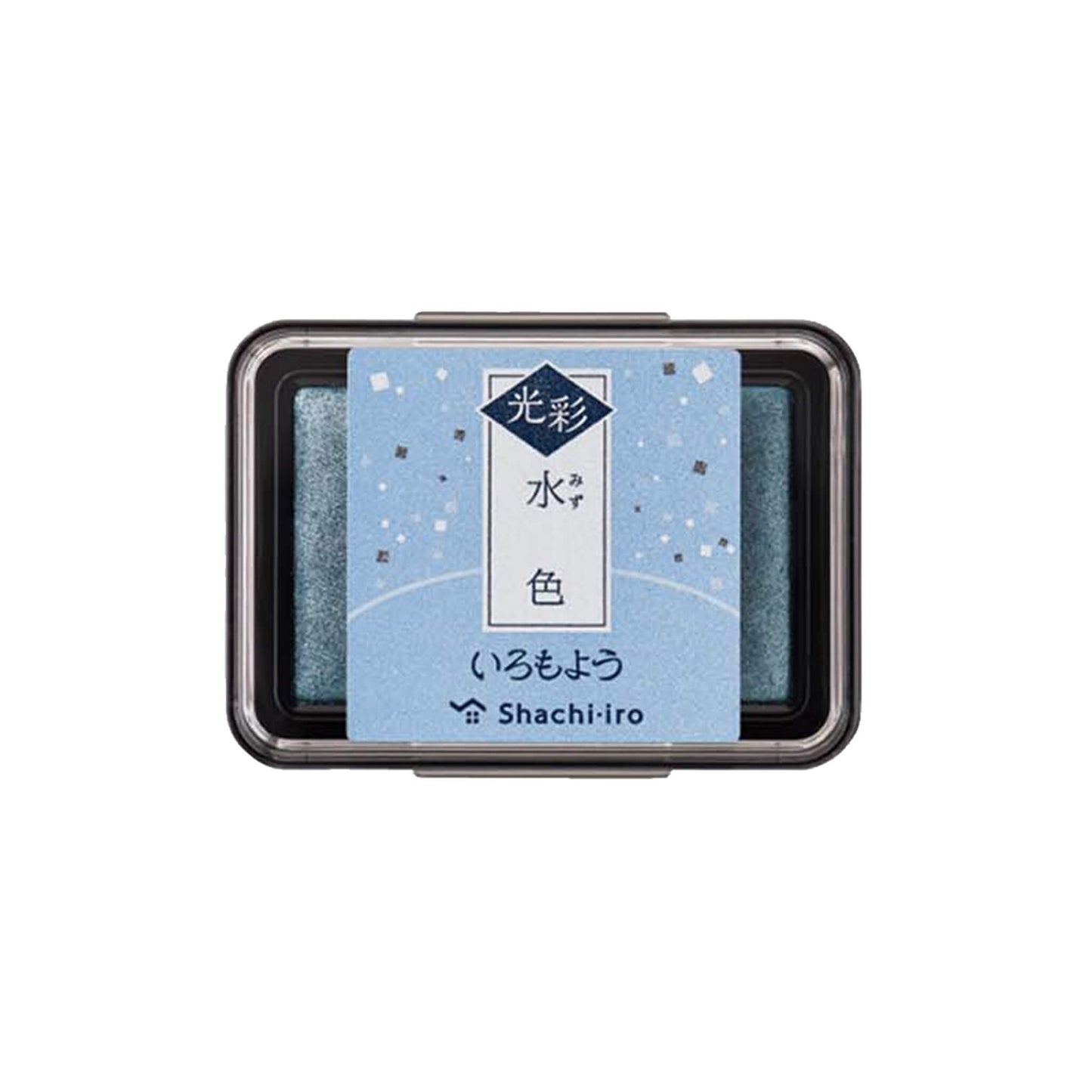 Shachihata Shachi - iro Iromoyo Kosai Ink Pad - Light Blue - Stamp Ink Pads