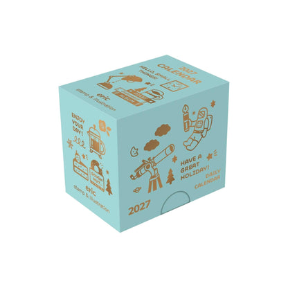 Shinnippon Calendar × Eric Small Things Mini Mini Daily Calendar 2027 - 2027 Calendars