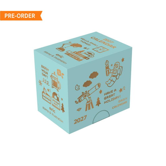 Shinnippon Calendar × Eric Small Things Mini Mini Daily Calendar 2027 - 2027 Calendars