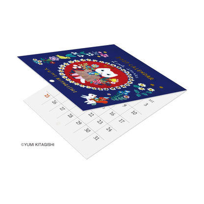 Shinnippon Calendar × Yumi Kitagishi Mini Wall Calendar 2027 - 2027 Calendars