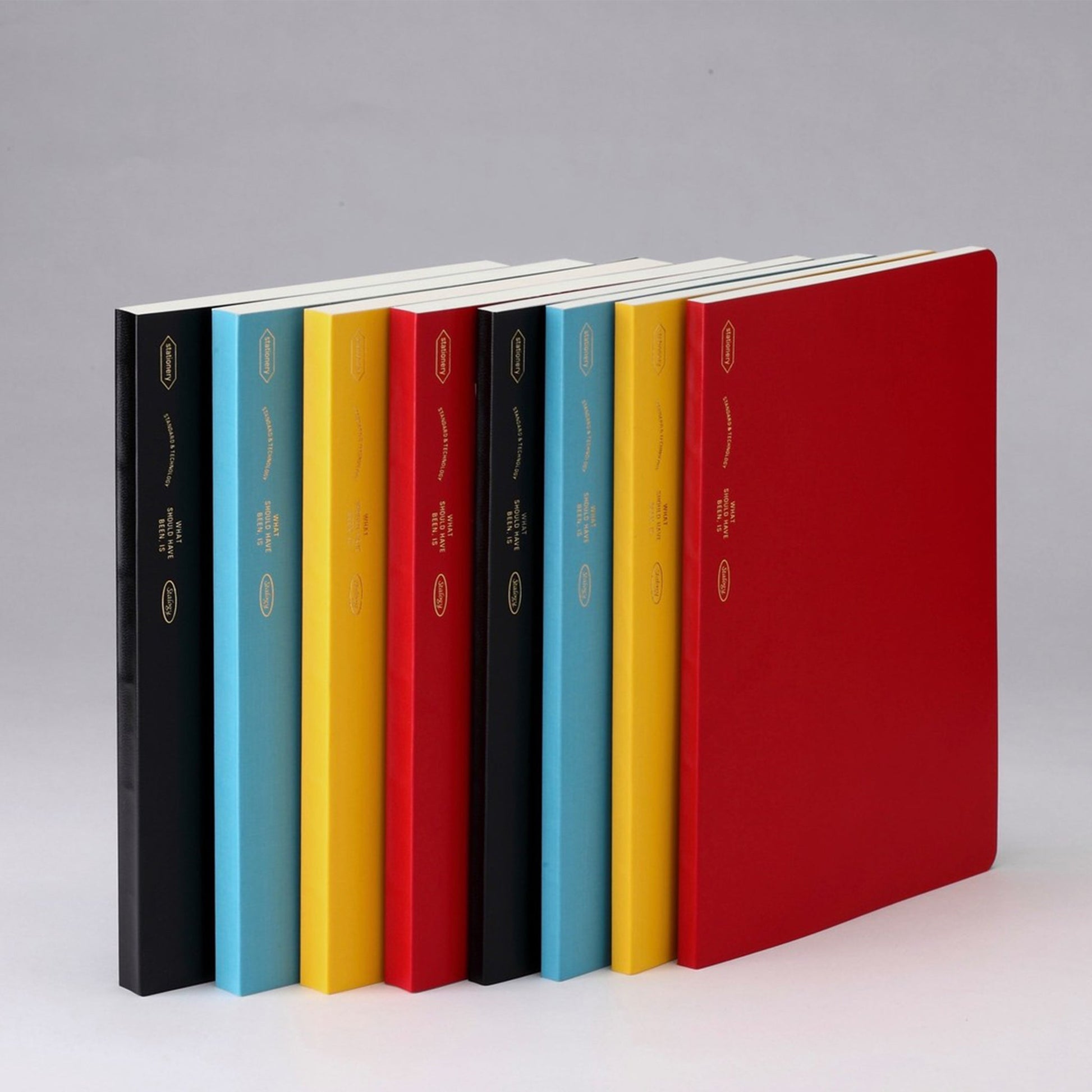 STÁLOGY Editor's Series Half - Year Notebook A6 Red - Notebooks