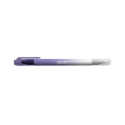 Sun - Star Decot 2 White - out Marker - Violet / White - Creative Markers