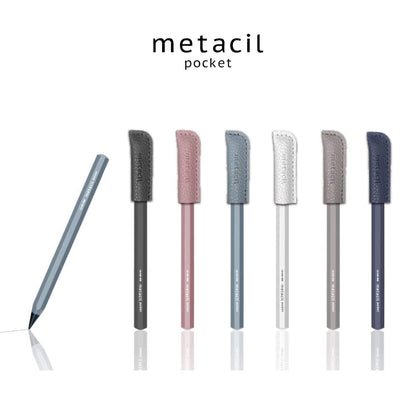 Sun - Star Metacil Pocket Inkless Pen - Black - Metal Inkless Pens