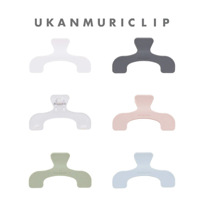 Sun - Star Ukanmuri U - shaped Clip - Watery Clear - Clips