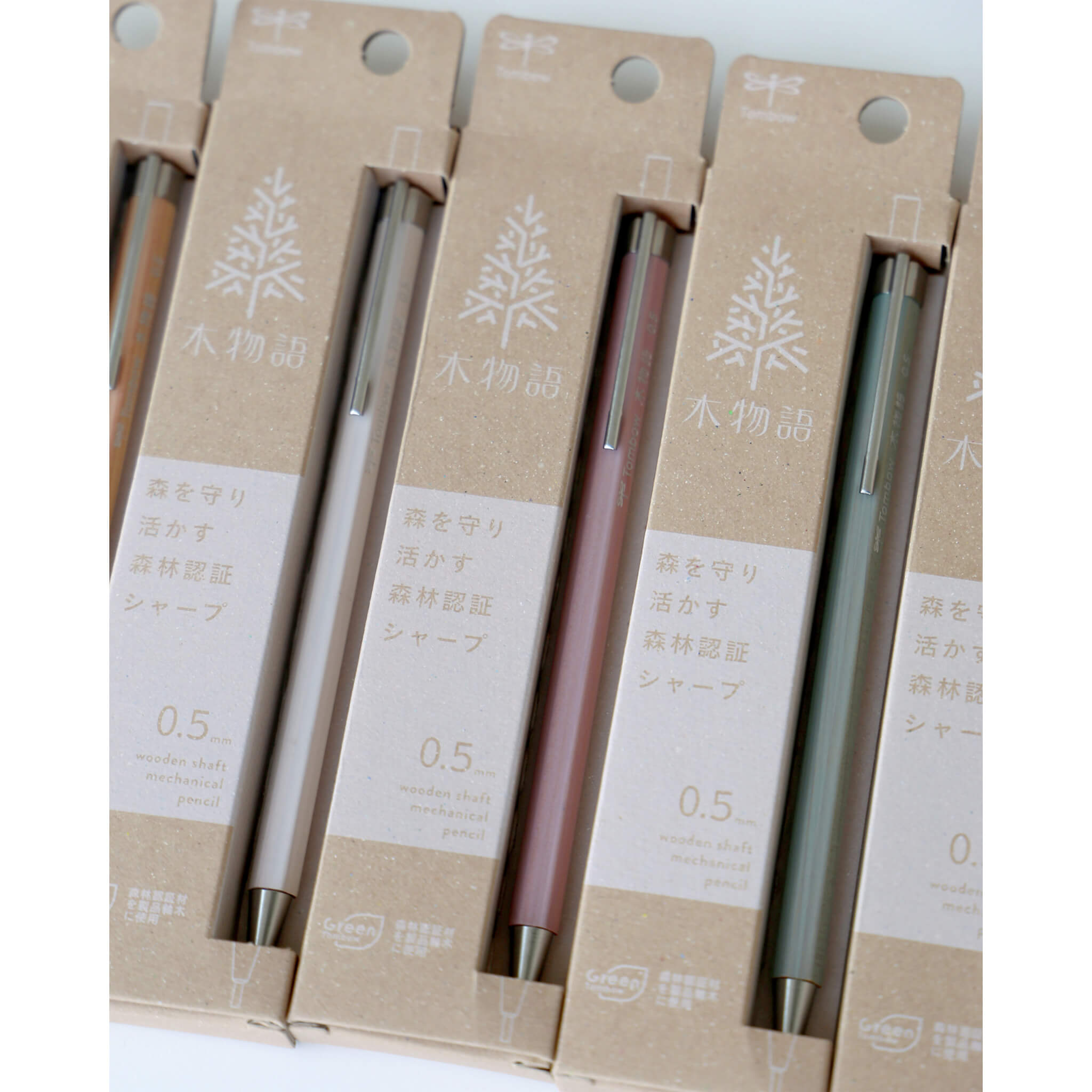 筆記具 mayukoroXxx Tombow Ki Monogatari Wood Mechanical Pencil 0.5mm – Paper Whisper