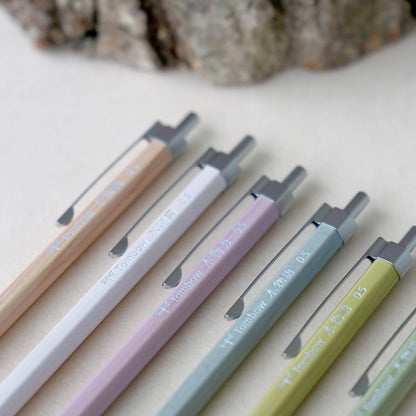 Tombow Ki Monogatari Wood Mechanical Pencil 0.5mm - Natural - Mechanical Pencils