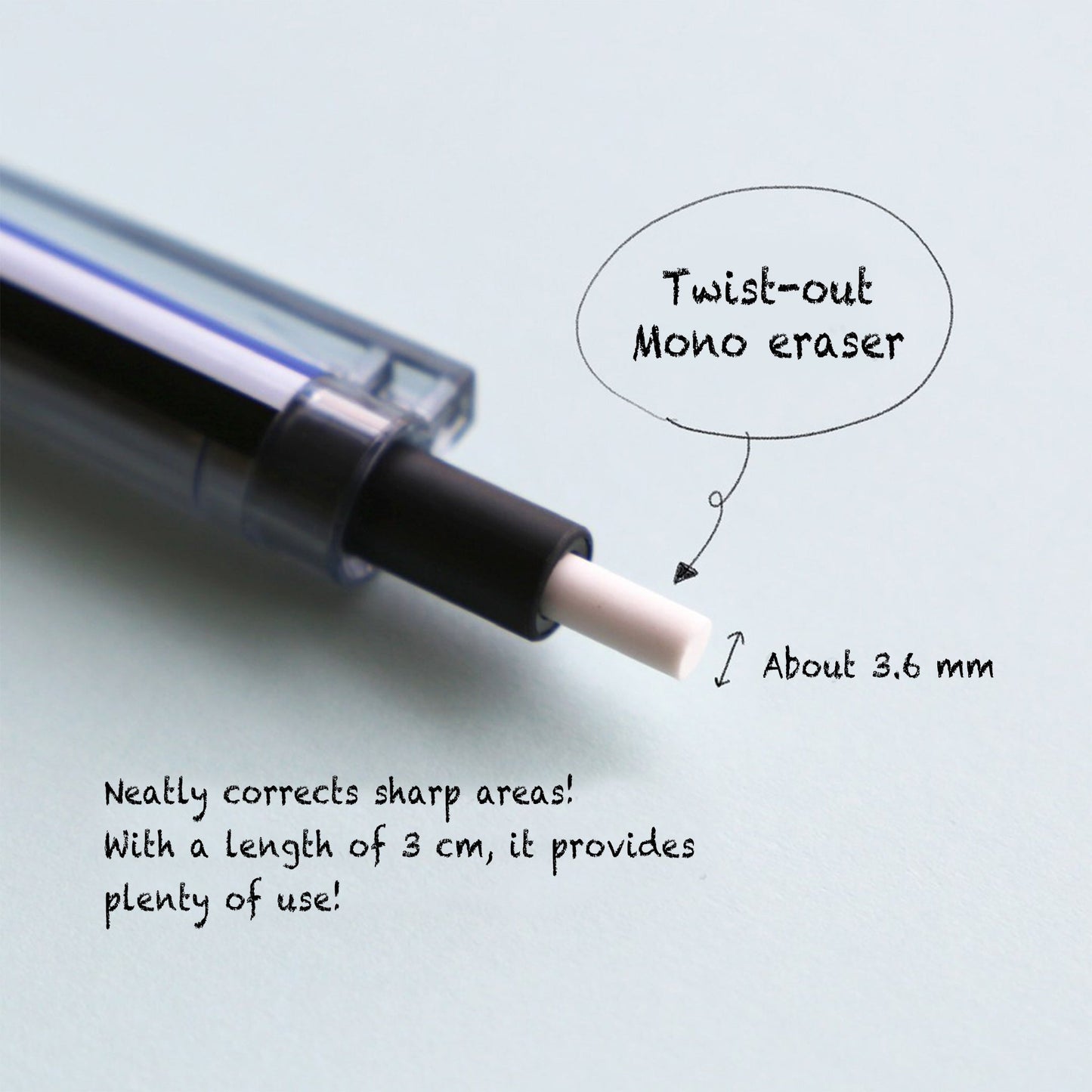 Tombow MONO Graph Lite Mechanical Pencil Mono Color 0.5mm - Mechanical Pencils