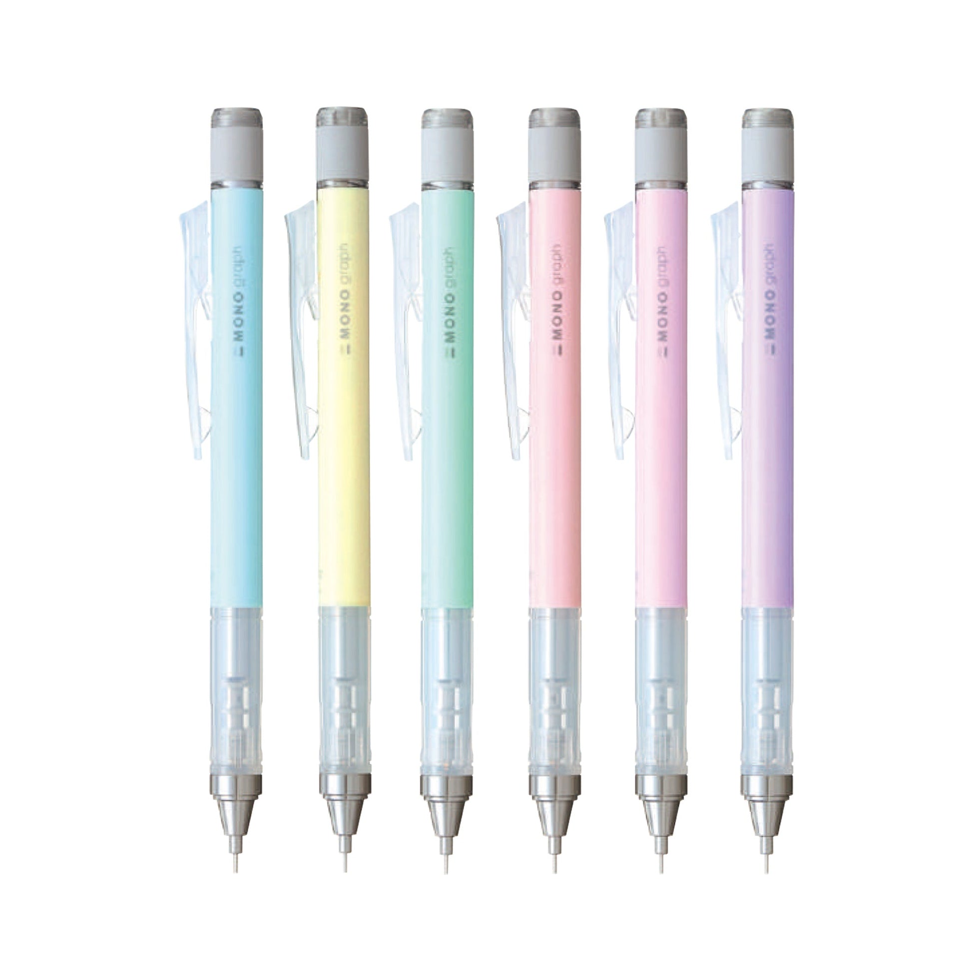 Tombow MONO Graph Mechanical Pencil Pastel Color Barrel Series 0.5mm - Sakura Pink - Mechanical Pencils