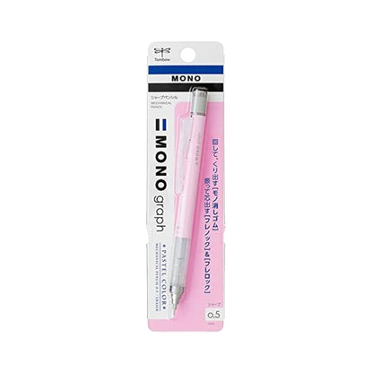 Tombow MONO Graph Mechanical Pencil Pastel Color Barrel Series 0.5mm - Sakura Pink - Mechanical Pencils