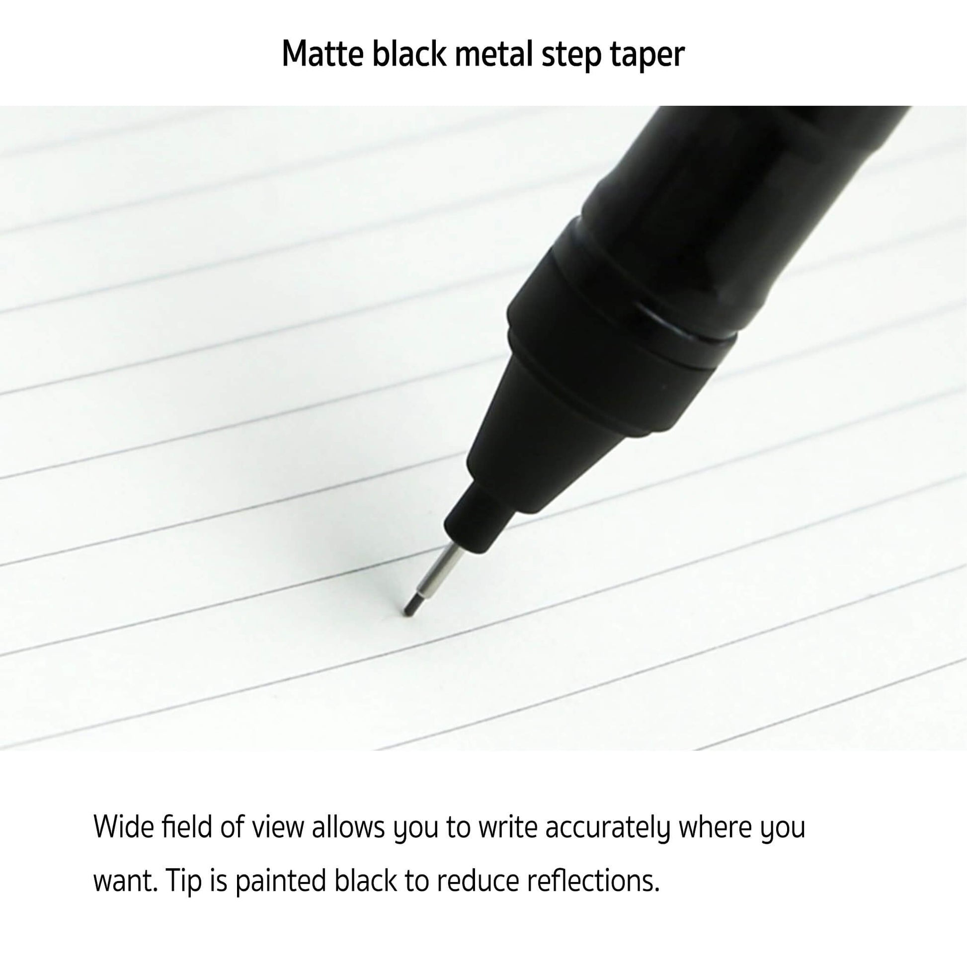 Tombow MONO Graph Tune Mechanical Pencil 0.5mm - Full Black - Mechanical Pencils