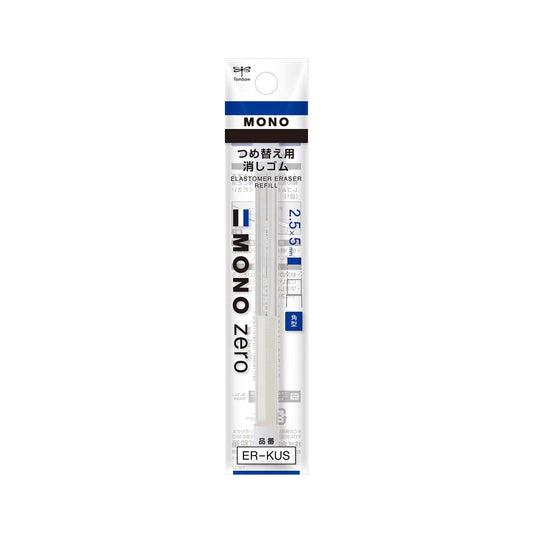 Tombow MONO Zero Pen Style Eraser Refill - Rectangular Shape - Erasers