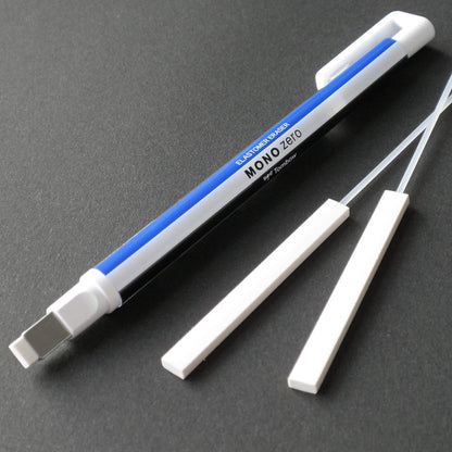 Tombow MONO Zero Pen Style Eraser Refill - Rectangular Shape - Erasers
